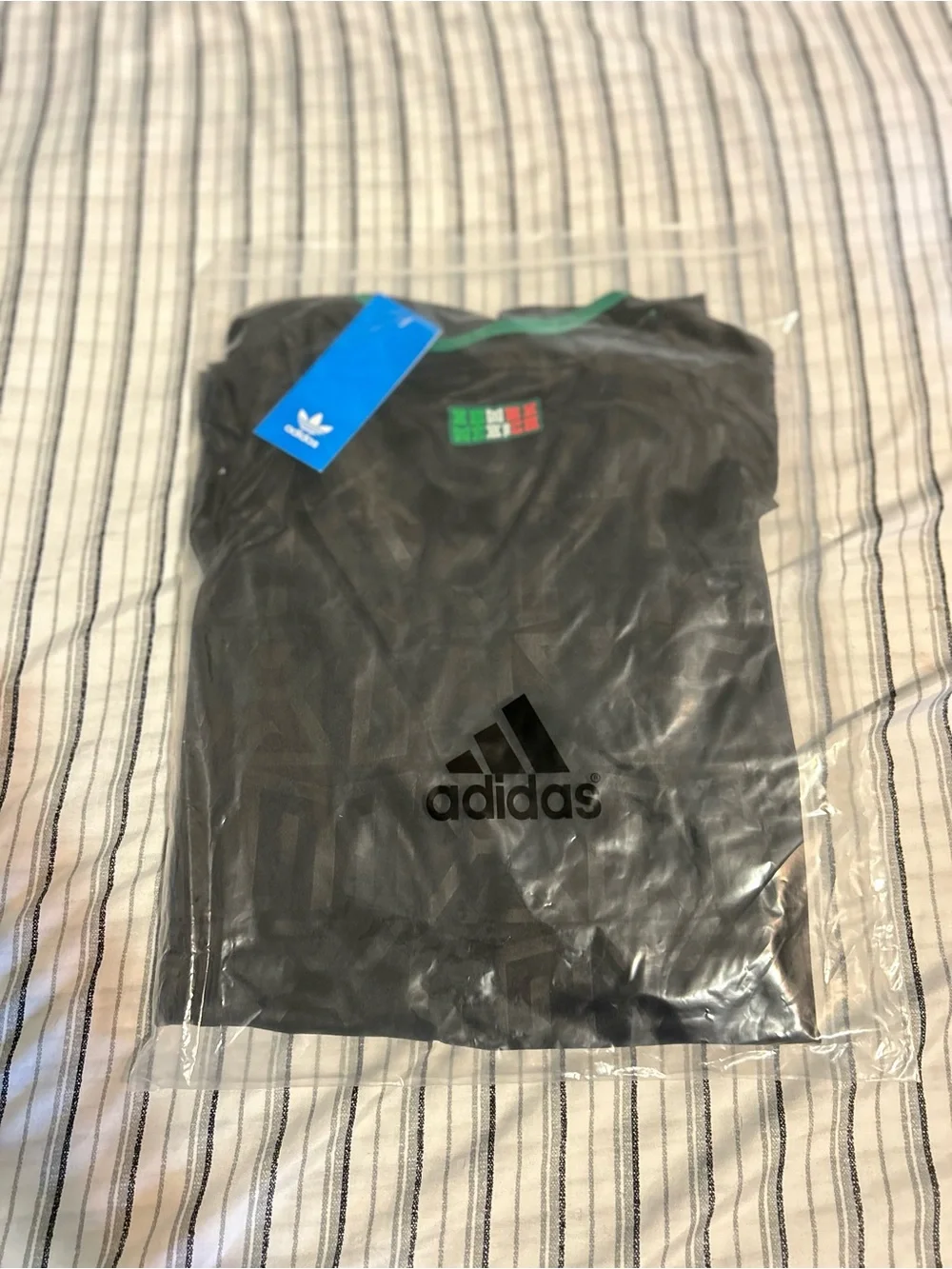 adidas Black Mexico National Team Jersey with Green & Red Accents